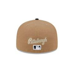 New Era Pittsburgh Pirates Brown Black Gray 59Fifty 5950 Patch Fitted Cap Hat