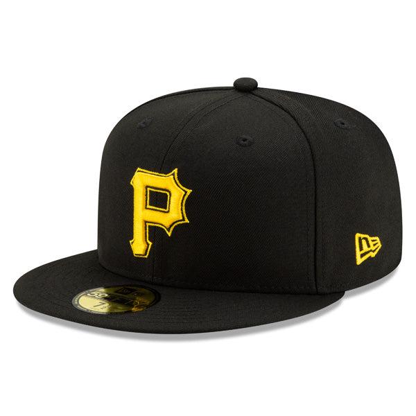 New Era Pittsburgh Pirates Authentic Yellow White 59Fifty 5950 Patch Fitted