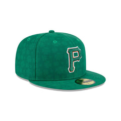 New Era Pittsburgh Pirates St. Patrick's Day 2025 Green Gray 59Fifty 5950 Fitted