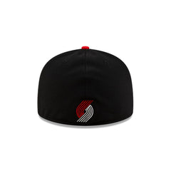 New Era Portland Trail Blazers Dashmark Mesh Black Red Gray 59Fifty 5950 Fitted