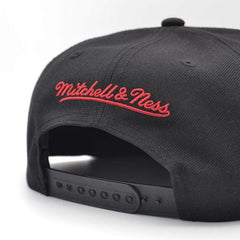 Mitchell And Ness Portland Trailblazers SWINGMAN POP Black White Red Snapback