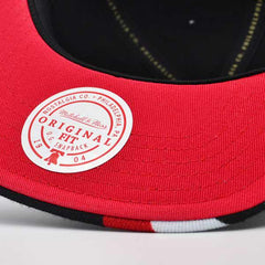 Mitchell And Ness Portland Trailblazers SWINGMAN POP Black White Red Snapback