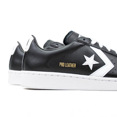 Converse Pro Leather Ox Black White Gold Sneaker Shoe Trainer