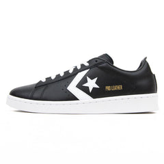 Converse Pro Leather Ox Black White Gold Sneaker Shoe Trainer