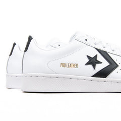 Converse Pro Leather Ox White Black Sneaker Shoe Trainer