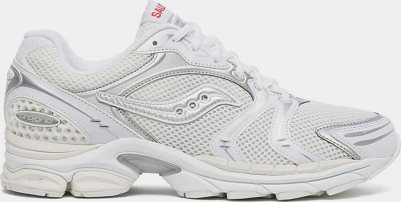 Saucony Progrid Triumph 4 Heritage Pack White Silver S70841-1 Sneaker Shoe