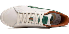 Puma Clyde FG White Green Brown 39113501 Sneaker Shoe Trainer