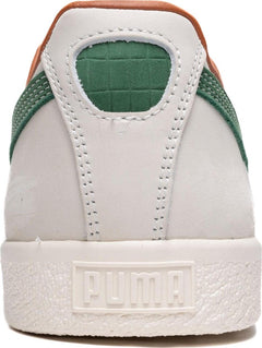 Puma Clyde FG White Green Brown 39113501 Sneaker Shoe Trainer