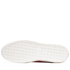 Puma Clyde Made In Italy White Intense Red Brown 398509 02 Sneaker Shoe Trainer