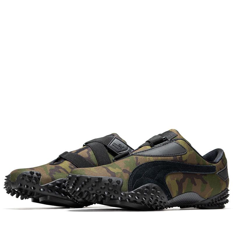 Puma Mostro Camo Wild Willow Dark Olive Green Black Grey 401540 03 Sneaker Shoe