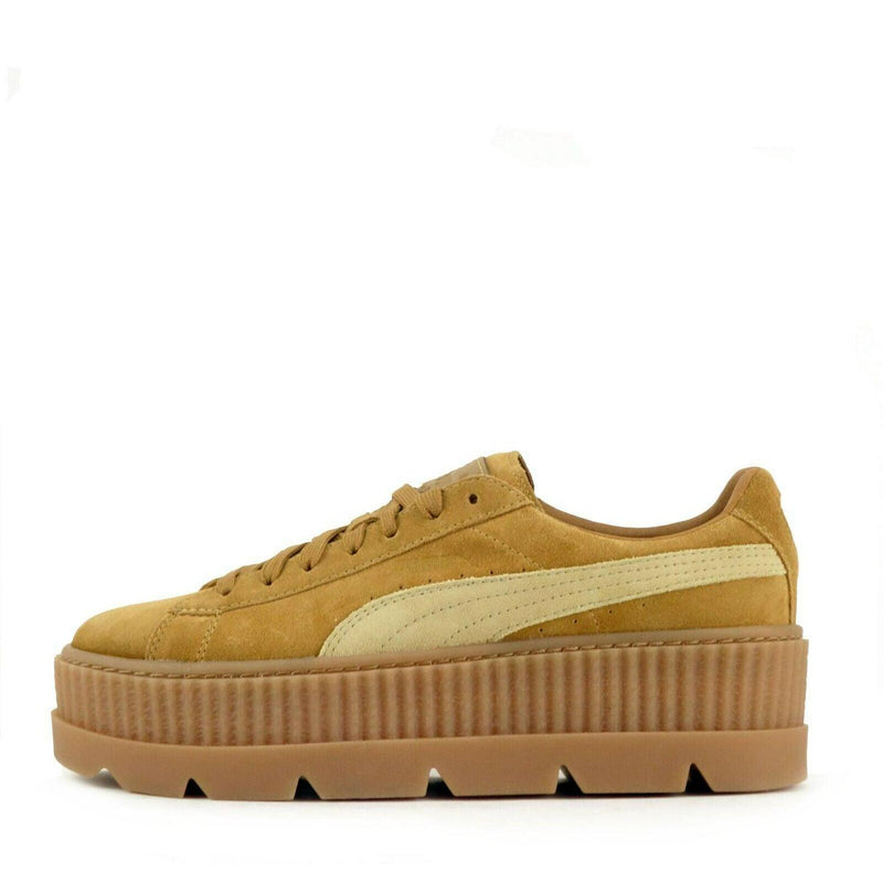 WMNS Puma Rihanna Cleated Creeper Golden Brown Shoe Sneaker Trainer