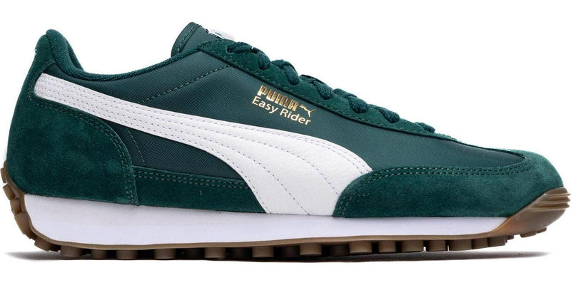 Puma Select Easy Rider Vintage Green Teal White Brown 39902814 Sneaker Shoe