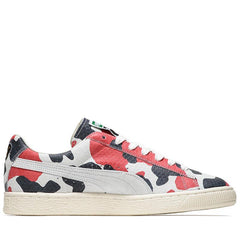 Puma Suede Made In Japan KOI White Red Black Green 398561 01 Sneaker Shoe