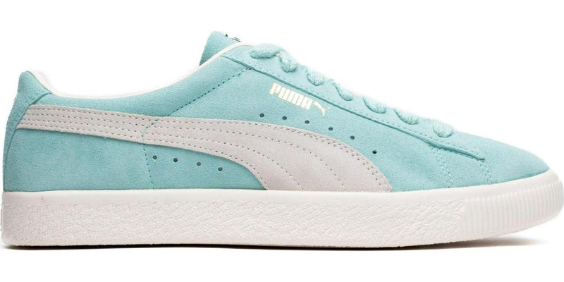 Puma Suede Vintage Sky Light Blue White Gray Lace Up 37492121 Shoe Sneaker