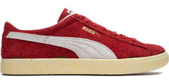 Puma Suede Vintage Neverworn III Warm White Club Red Suede Shoe Sneaker Trainer