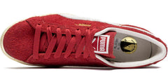 Puma Suede Vintage Neverworn III Warm White Club Red Suede Shoe Sneaker Trainer