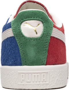 Puma Suede Vintage Origins Red Clyde Royal Blue Green White Suede 39311601 Shoe