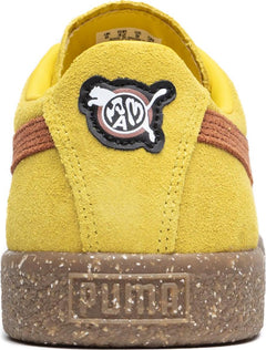 Puma Suede Vintage Pam Yellow Burnt Orange Brown Beige 39476801 Sneaker Shoe