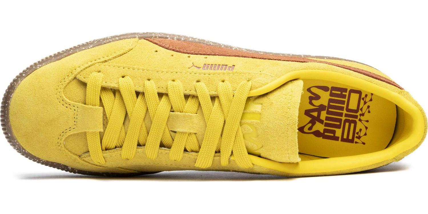 Puma Suede Vintage Pam Yellow Burnt Orange Brown Beige 39476801 Sneaker Shoe