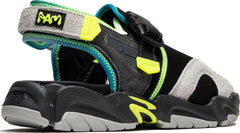 Puma X PERKS And MINI TS-01 Black Silver Grey Yellow Blue 39045101 Clog Casual