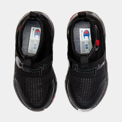Kids CHAMPION Rally Pro Infant TD Black Red Grey CP101680T Sneaker Trainer