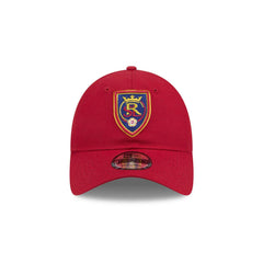New Era Real Salt Lake '24 Jersey Hook Blue Gold 9Twenty 920 Adjustable Patch