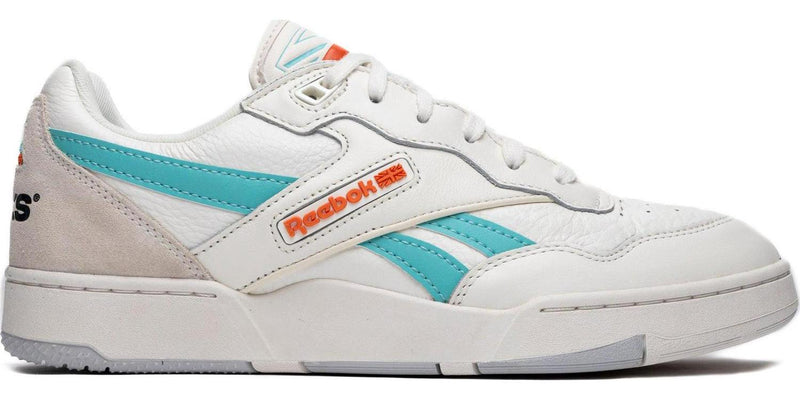 Reebok Cam Hicks BB 4000 II White Aqua Blue Orange Grey 100072116 Sneaker Shoe