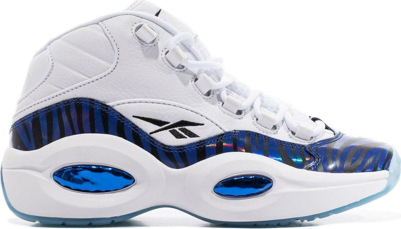 Reebok Question Mid White Blue HQ1097 Sneaker Shoe Trainer