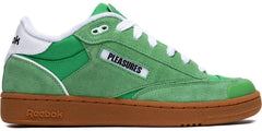 Reebok Pleasures Club C Bulc Not Guilty Green White Brown 100206744 Sneaker