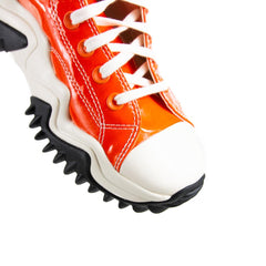 Converse Run Star Motion Hi Bold Mandarin Black White Shoe Sneaker Trainer