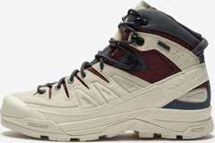 Salomon X Alp Mid Ltr Gtx White Maroon Black Dark Gray L47638600 Shoe Sneaker