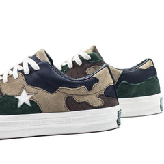 Converse SNS One Star Brown White Green Blue Grey 161406C Sneaker Shoe Trainer