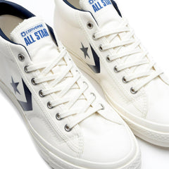 Converse Star Player 76 Mid White Black Beige Blue A10407C Shoe Sneaker Trainer
