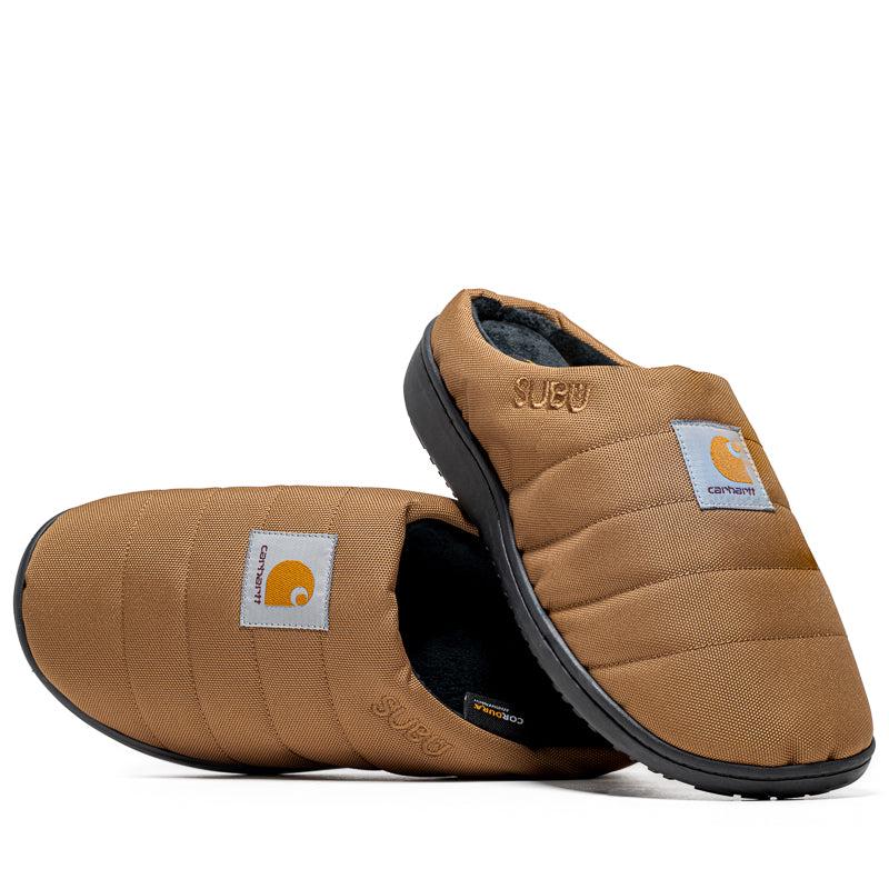 Carhartt WIP SUBU Cordura Hamilton Brown Black I034118 Moccasin Casual Shoes