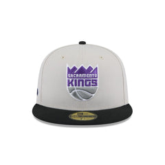 New Era Sacramento Kings '25 ASG White Purple Black Gray 59Fifty 5950 Fitted Hat