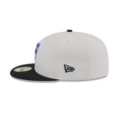 New Era Sacramento Kings '25 ASG White Purple Black Gray 59Fifty 5950 Fitted Hat