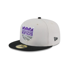 New Era Sacramento Kings '25 ASG White Purple Black Gray 59Fifty 5950 Fitted Hat