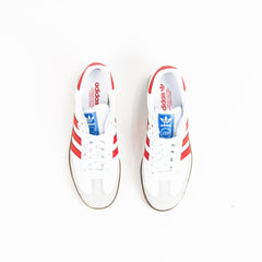 Adidas Samba OG White Scarlet Red Gum Shoe Sneaker Trainer