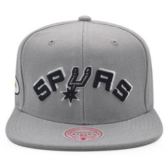 Mitchell And Ness San Antonio Spurs '03 NBA Finals Snapback Gray Black Snapback