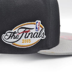 Mitchell And Ness San Antonio Spurs '05 NBA Finals Champions Black Gray Snapback