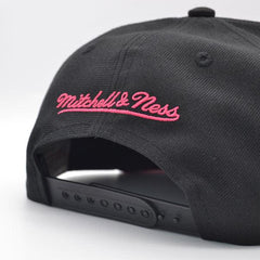 Mitchell And Ness San Antonio Spurs SWINGMAN POP Black Orange Pink Snapback Hat