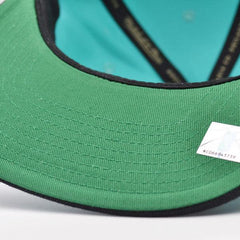 Mitchell And Ness San Antonio Spurs CLASSIC Teal Pink Black Green Patch Snapback