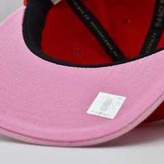 Mitchell And Ness San Antonio Spurs SWEET HEART Red Pink Patch Snapback Cap Hat