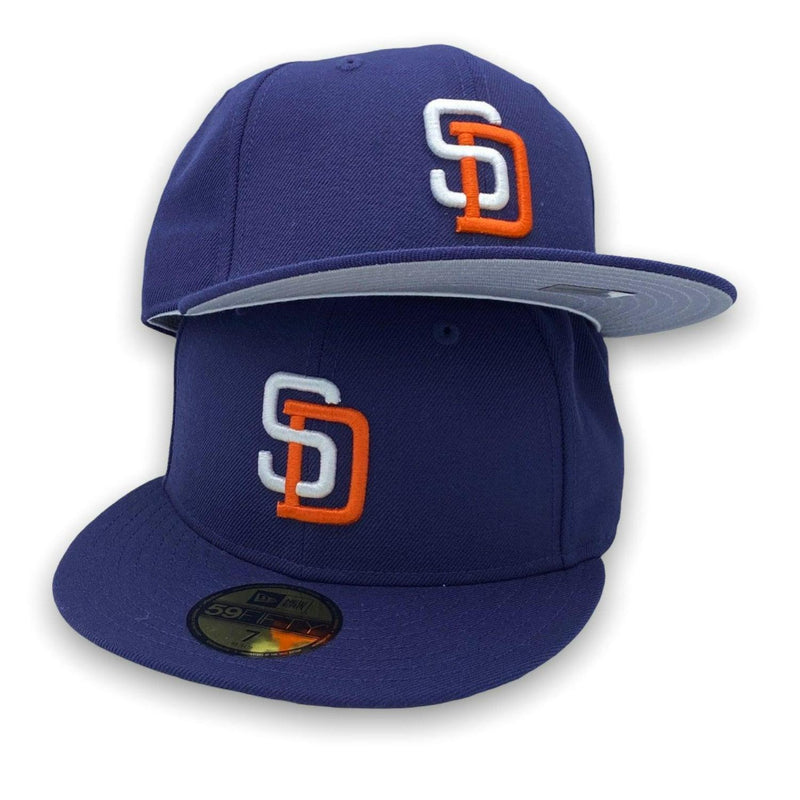 New Era San Diego Padres Collection Purple Blue Orange 59Fifty 5950 Patch Fitted