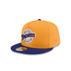 New Era San Diego Padres '92 ASG Gold Blue Gray 59Fifty 5950 Patch Fitted Hat