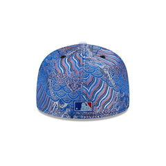 New Era San Diego Padres Jacquard Crown White Gray 59Fifty 5950 Patch Fitted Hat