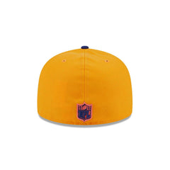 New Era San Francisco 49ers Gold Blue Gray 59Fifty 5950 Patch Fitted Cap Hat
