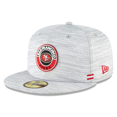 New Era San Francisco 49ers '20 Red Black Gray 59Fifty 5950 Patch Fitted Cap Hat