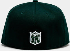 New Era San Francisco 49ers Green White 59Fifty 5950 Patch Fitted Cap Hat