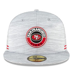 New Era San Francisco 49ers '20 Red Black Gray 59Fifty 5950 Patch Fitted Cap Hat